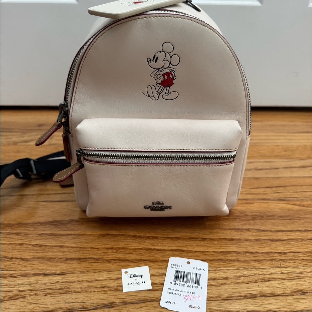 Coach Disney X Mickey Mouse Charlie Small backpack